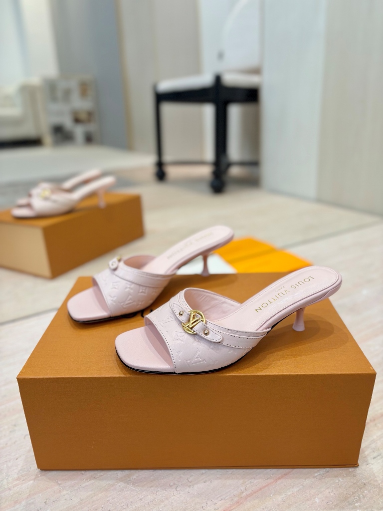 LV High Heeled Sandals(w)-015