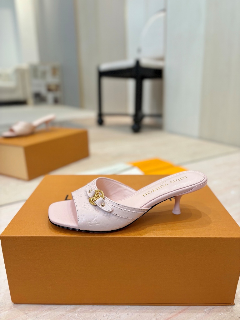 LV High Heeled Sandals(w)-015