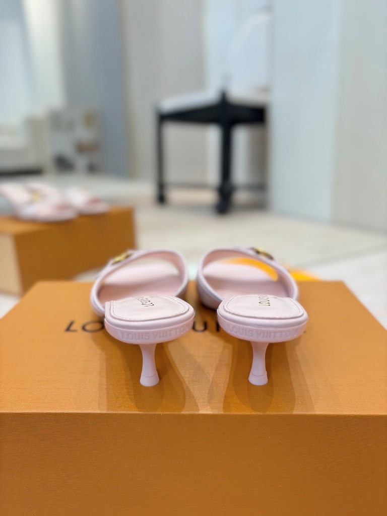 LV High Heeled Sandals(w)-015