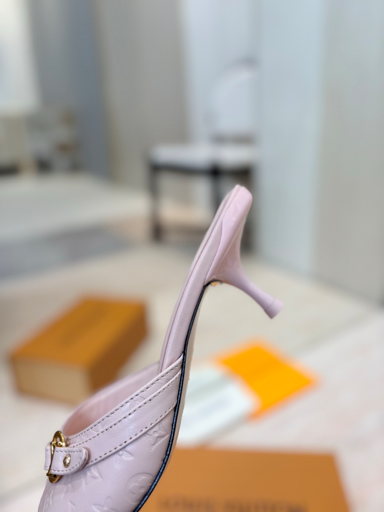LV High Heeled Sandals(w)-015