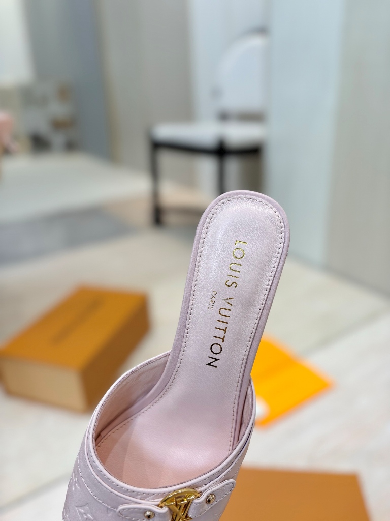 LV High Heeled Sandals(w)-015