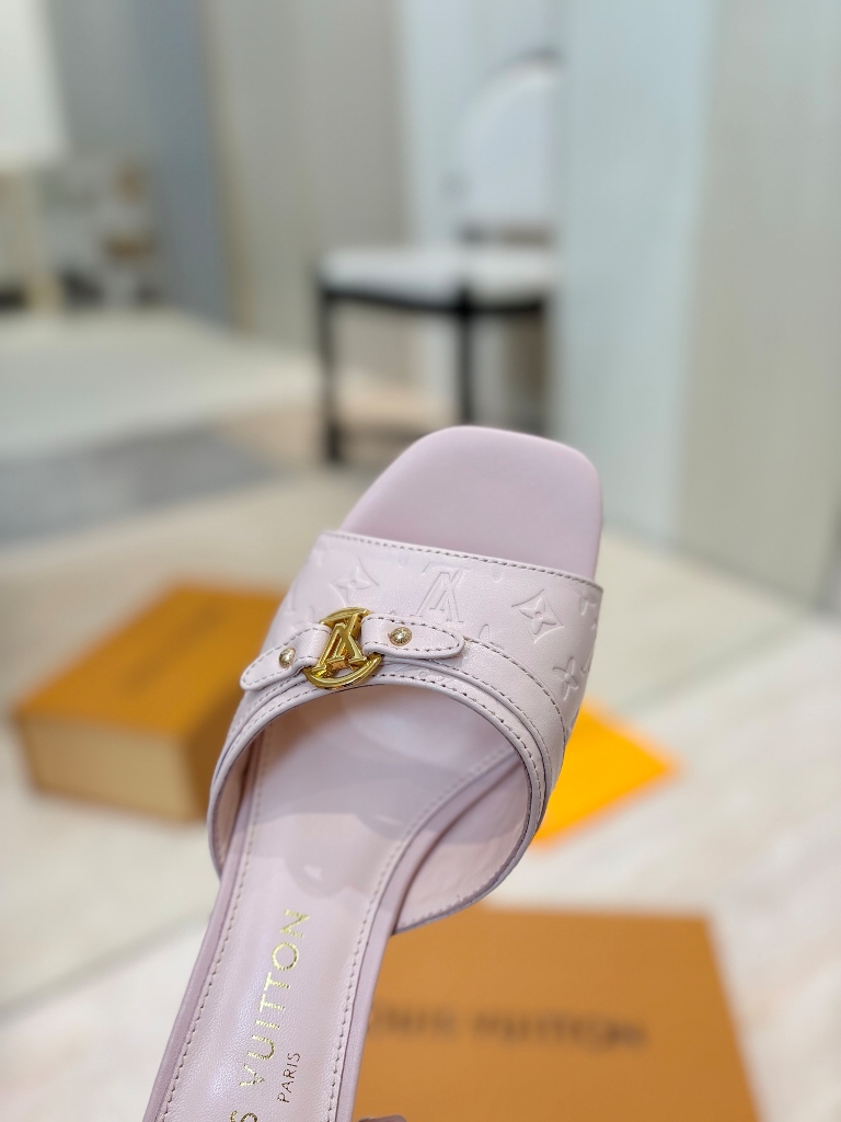 LV High Heeled Sandals(w)-015
