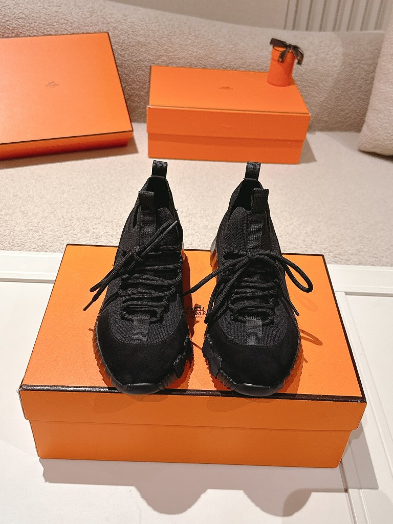 Hermes Couple Shoes-011