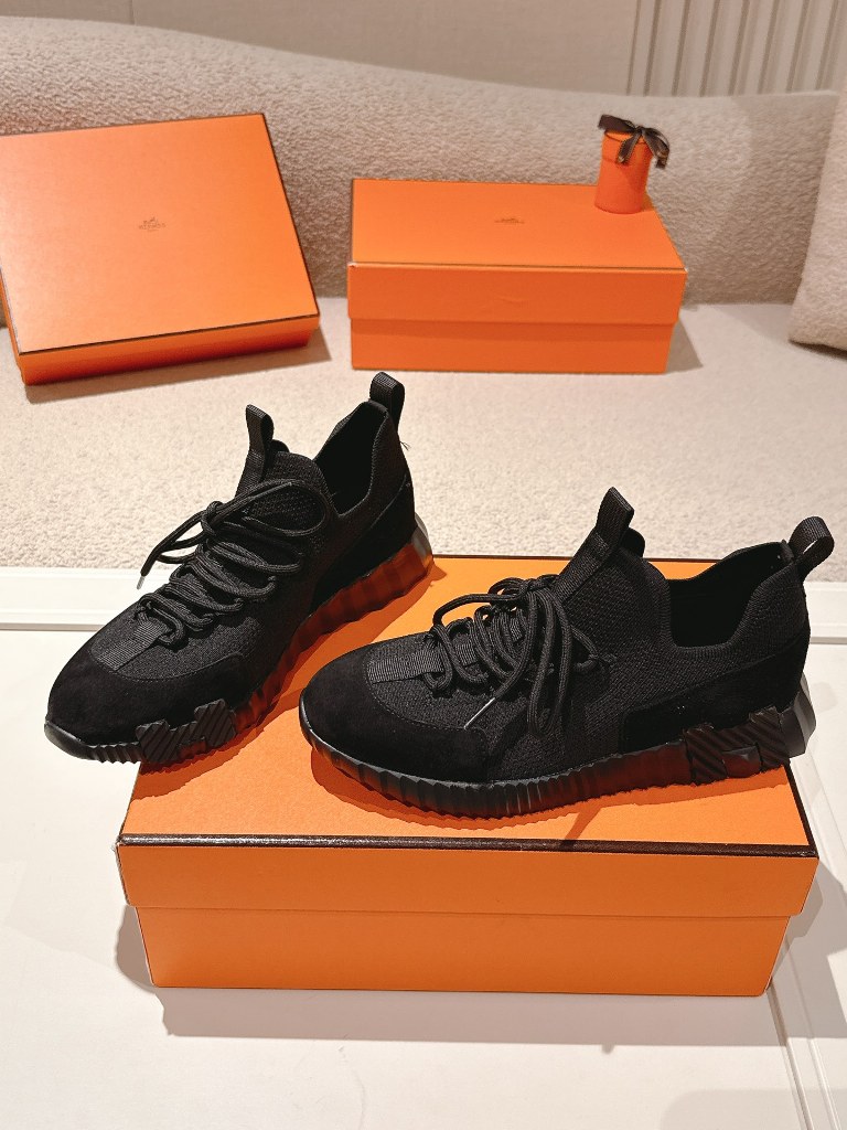 Hermes Couple Shoes-011
