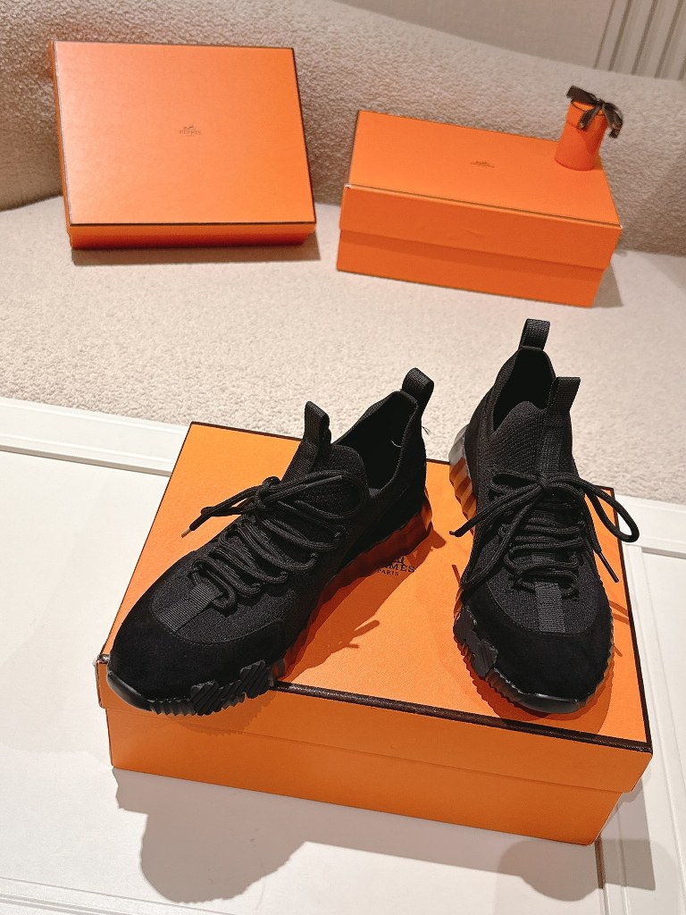 Hermes Couple Shoes-011
