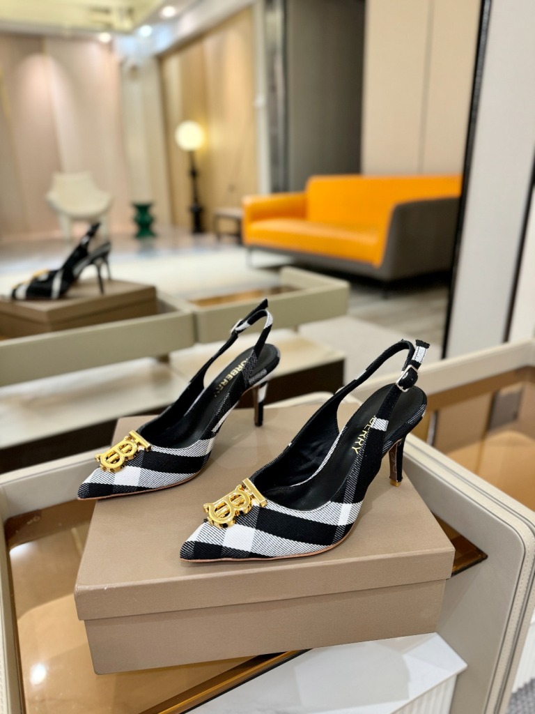 Burberry High Heeled Sandals(w)-007