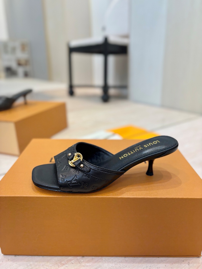LV High Heeled Sandals(w)-014