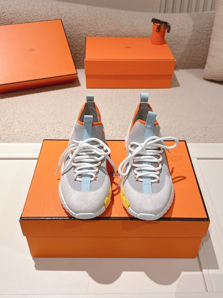 Hermes Couple Shoes-010