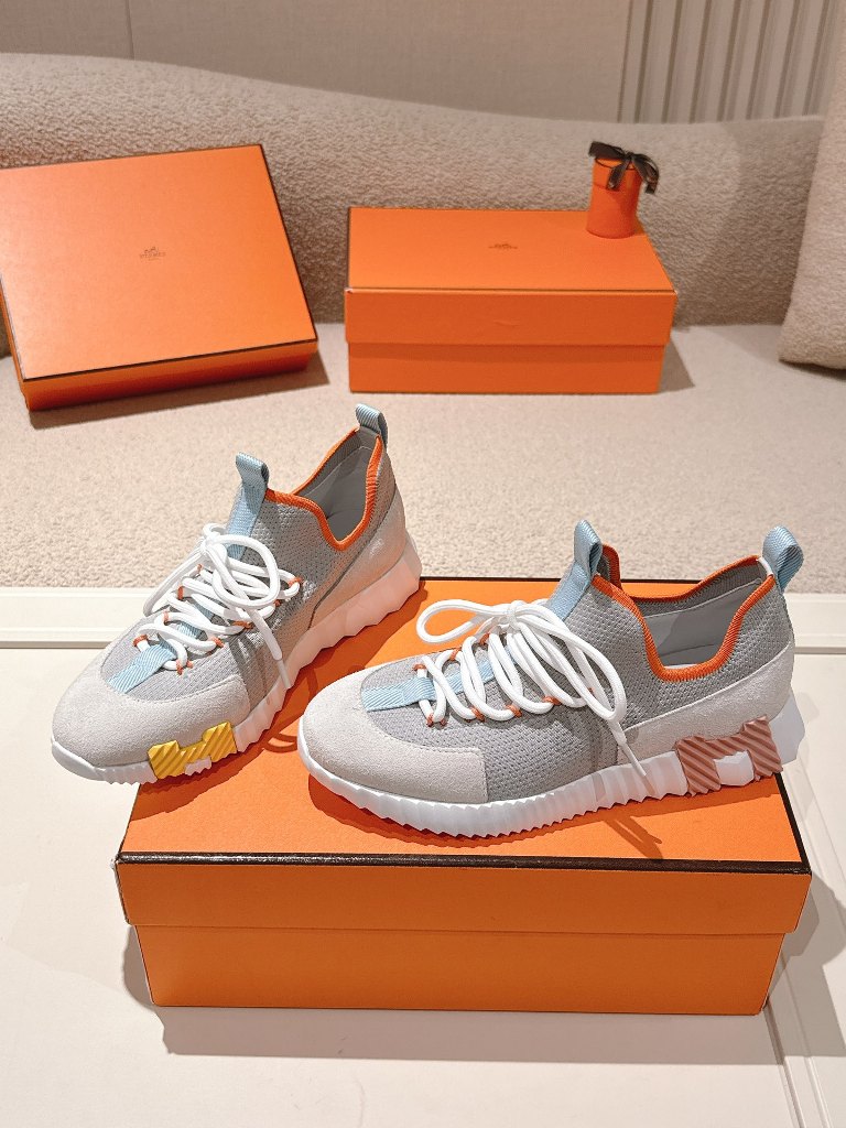 Hermes Couple Shoes-010