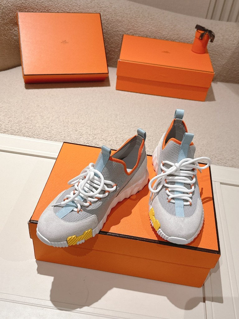 Hermes Couple Shoes-010