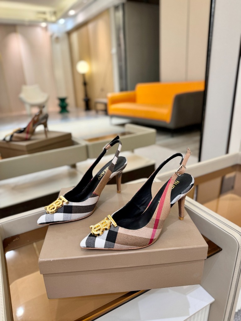 Burberry High Heeled Sandals(w)-006