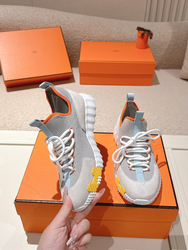 Hermes Couple Shoes-010