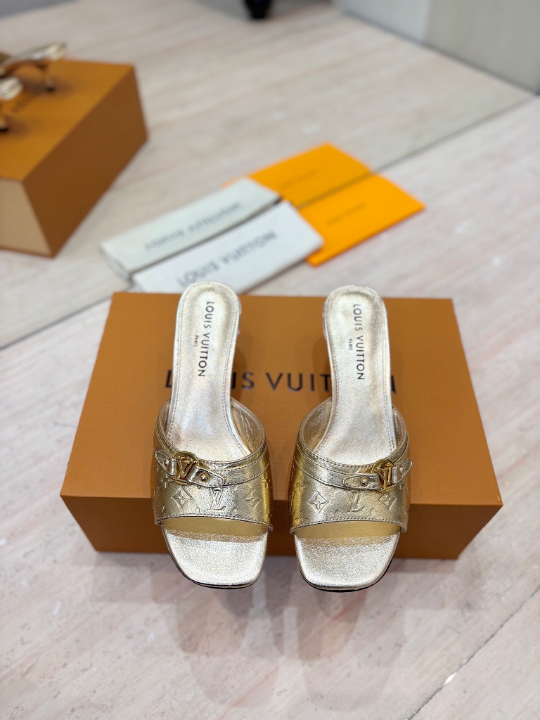 LV High Heeled Sandals(w)-013