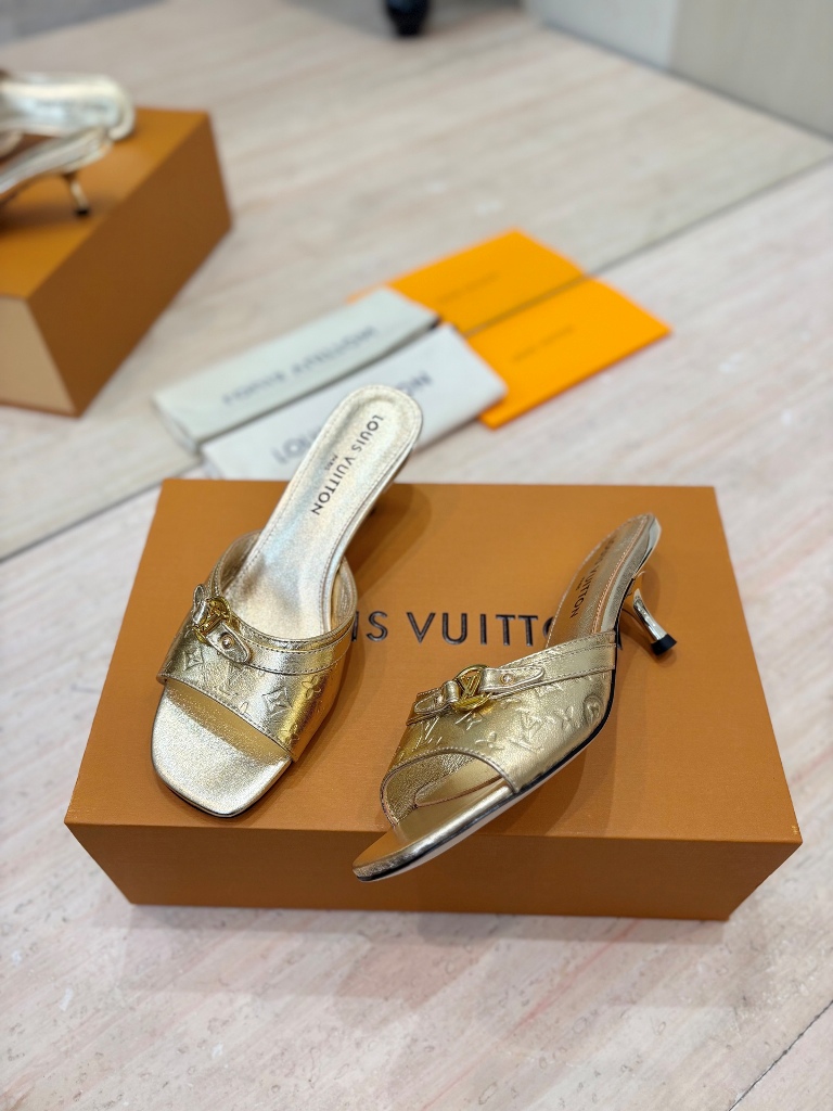 LV High Heeled Sandals(w)-013