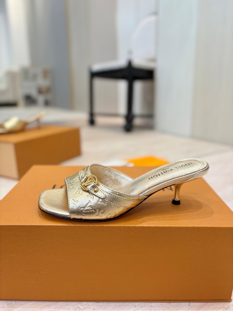 LV High Heeled Sandals(w)-013