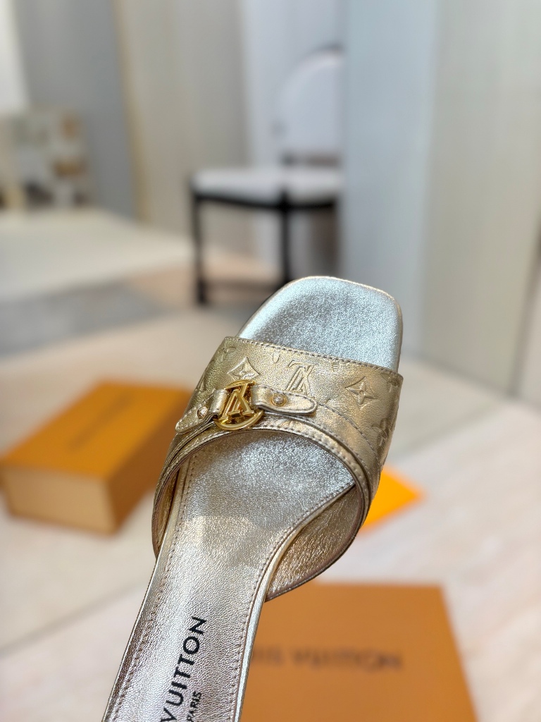 LV High Heeled Sandals(w)-013