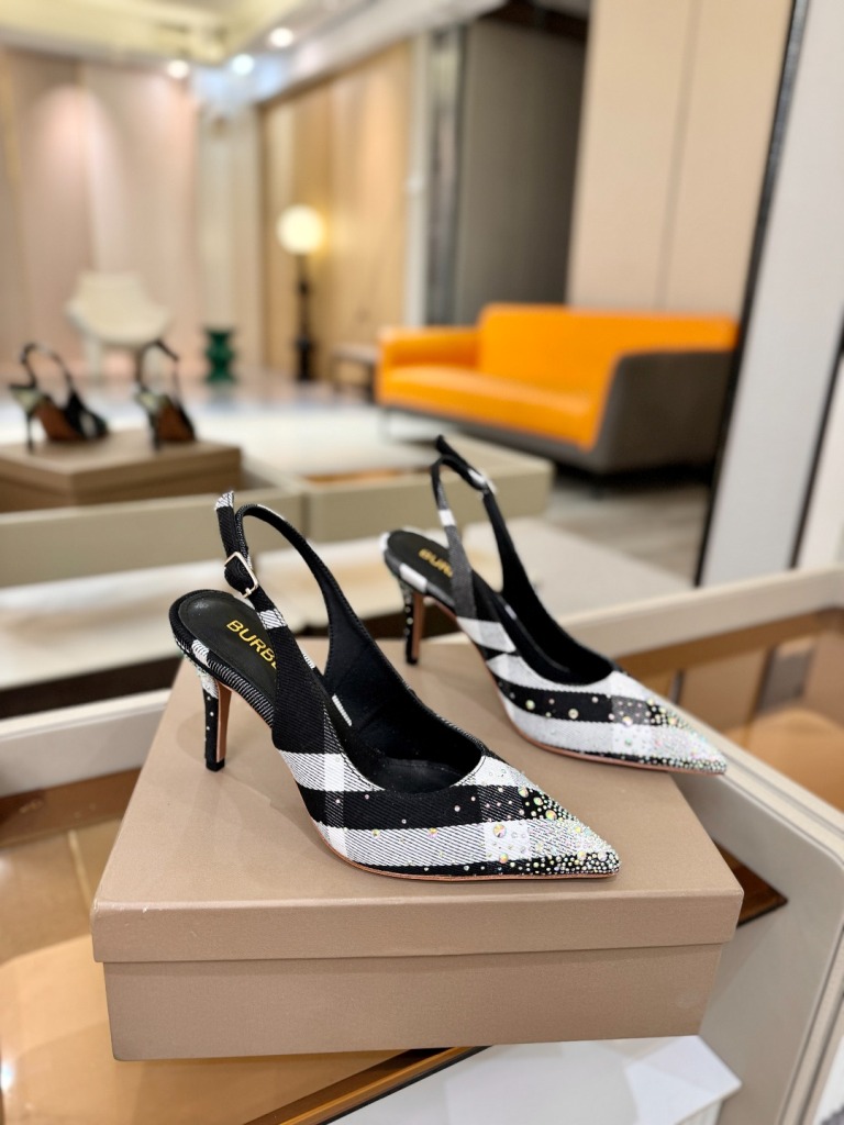 Burberry High Heeled Sandals(w)-005