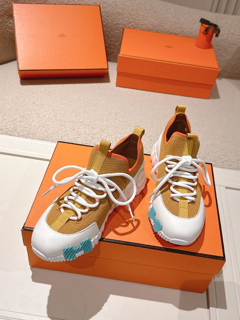Hermes Couple Shoes-009