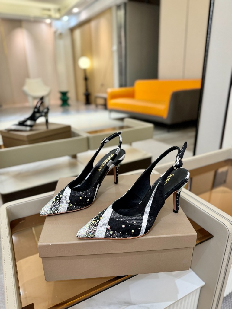 Burberry High Heeled Sandals(w)-005