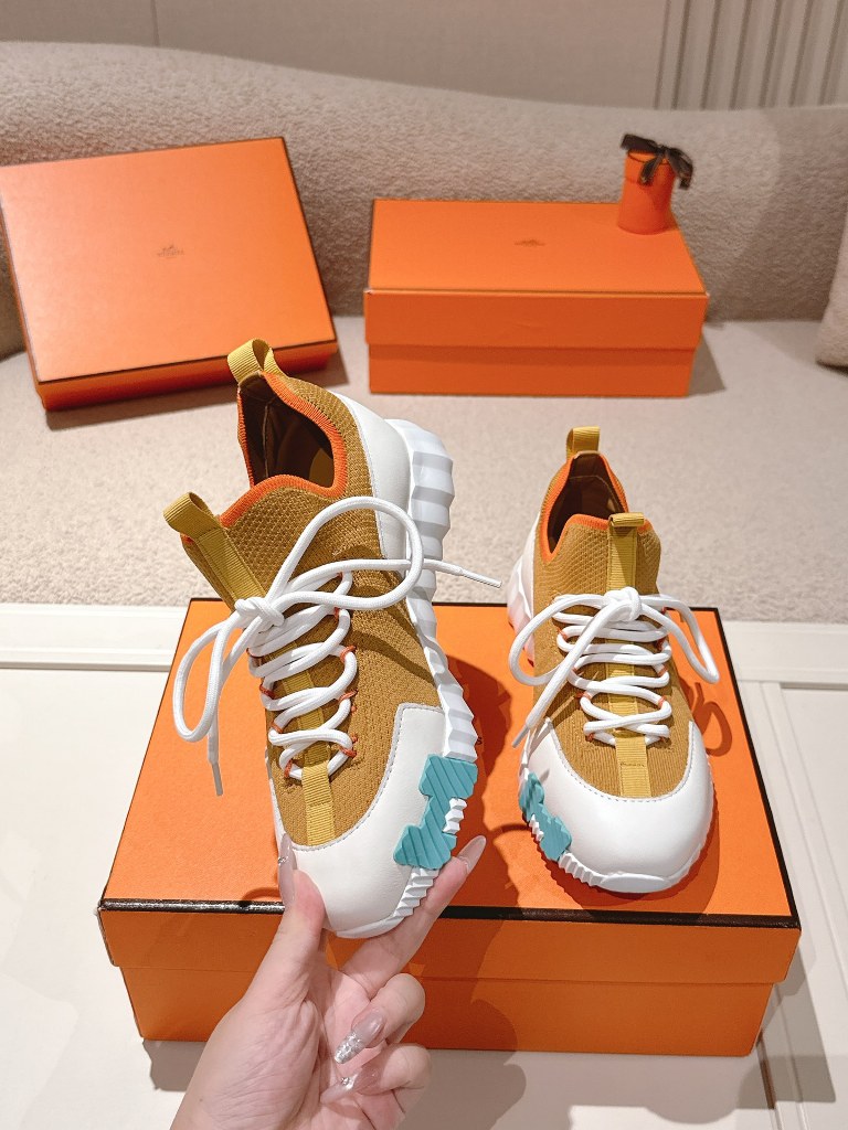 Hermes Couple Shoes-009
