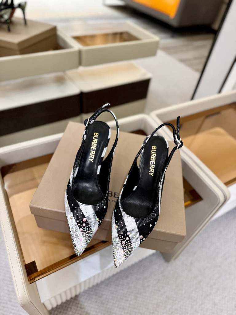 Burberry High Heeled Sandals(w)-005