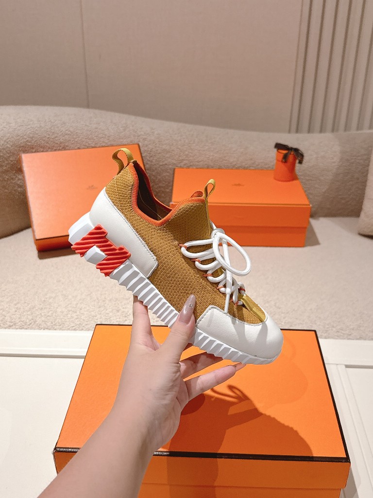 Hermes Couple Shoes-009