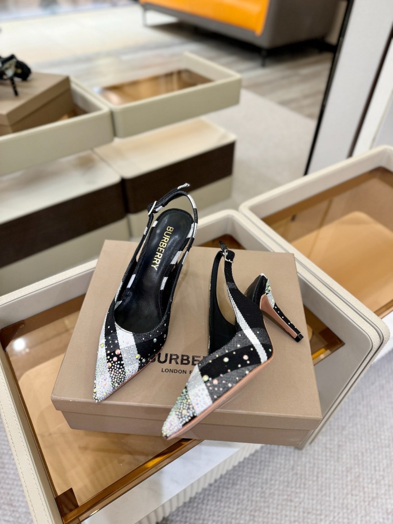 Burberry High Heeled Sandals(w)-005