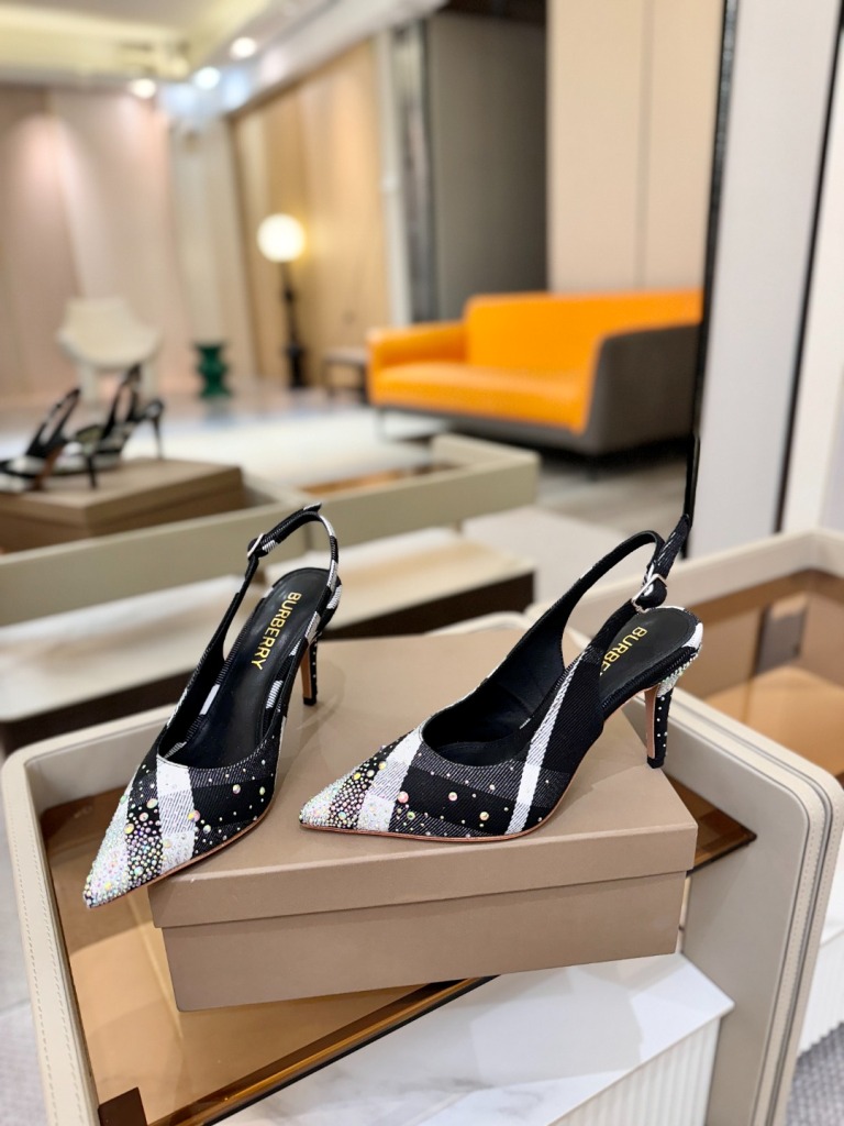 Burberry High Heeled Sandals(w)-005