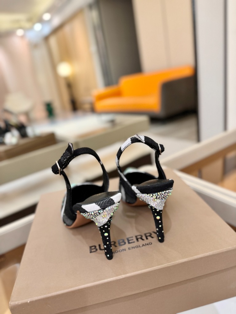 Burberry High Heeled Sandals(w)-005