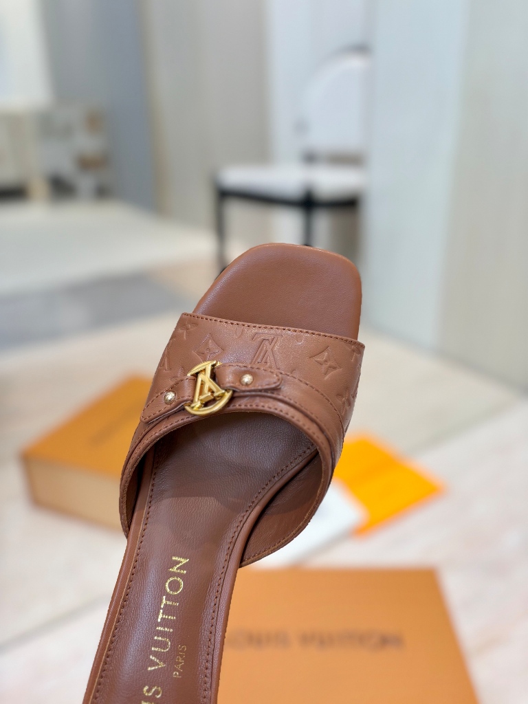 LV High Heeled Sandals(w)-012