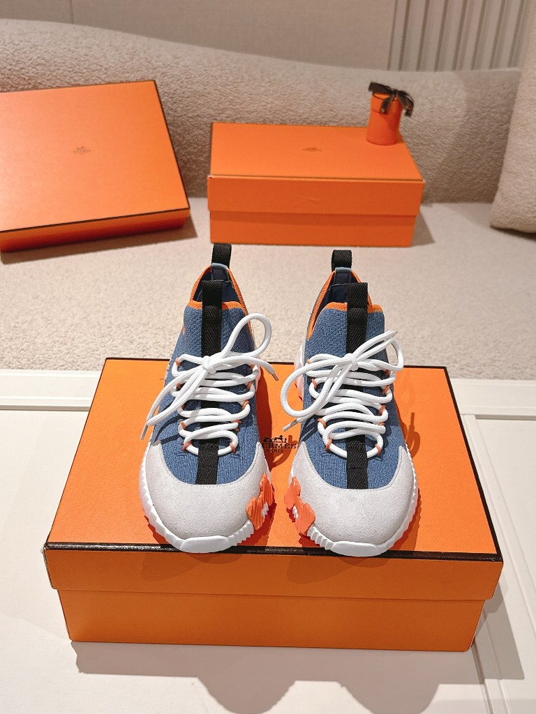 Hermes Couple Shoes-008