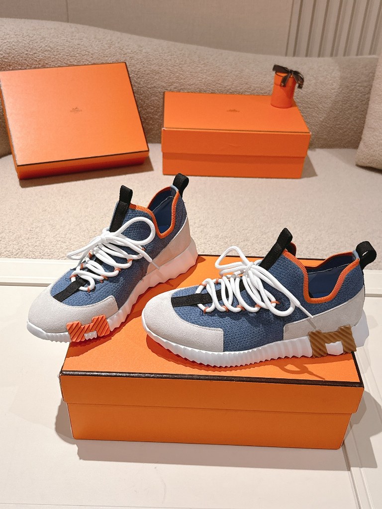 Hermes Couple Shoes-008