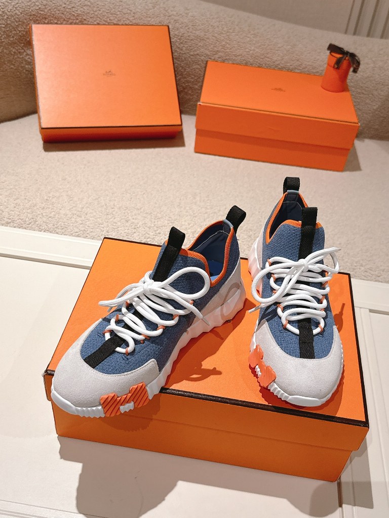 Hermes Couple Shoes-008