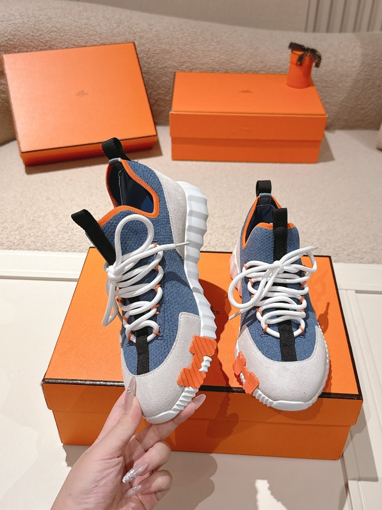 Hermes Couple Shoes-008