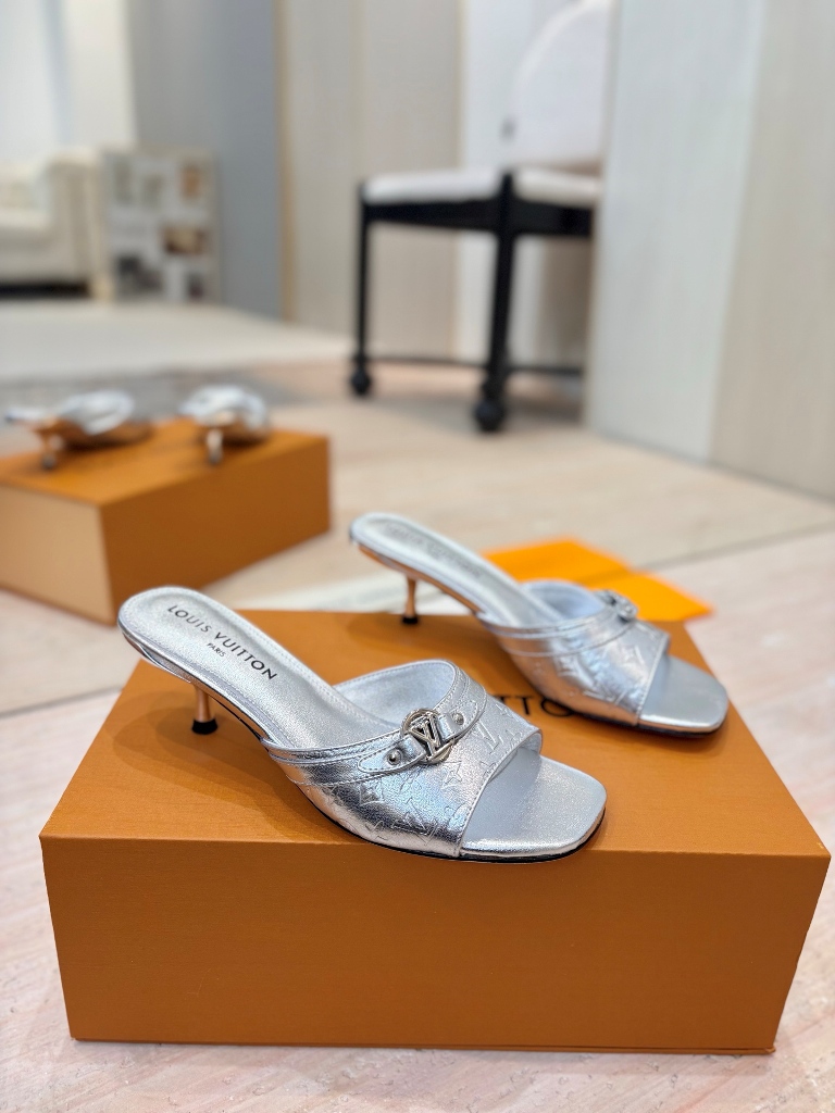 LV High Heeled Sandals(w)-011