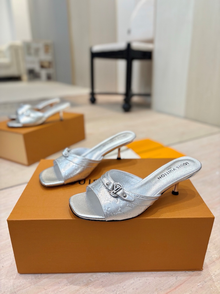 LV High Heeled Sandals(w)-011