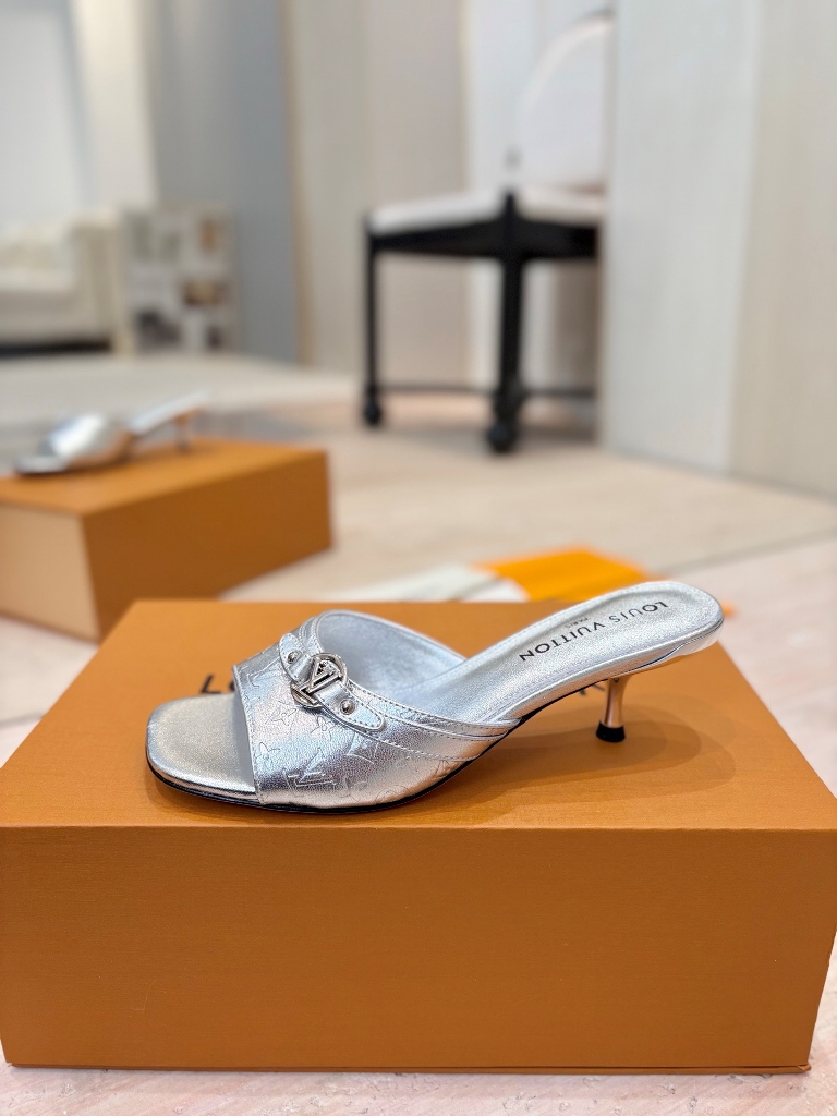 LV High Heeled Sandals(w)-011