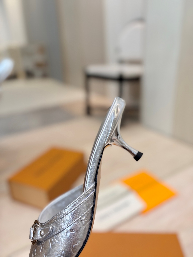 LV High Heeled Sandals(w)-011