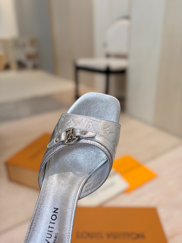 LV High Heeled Sandals(w)-011