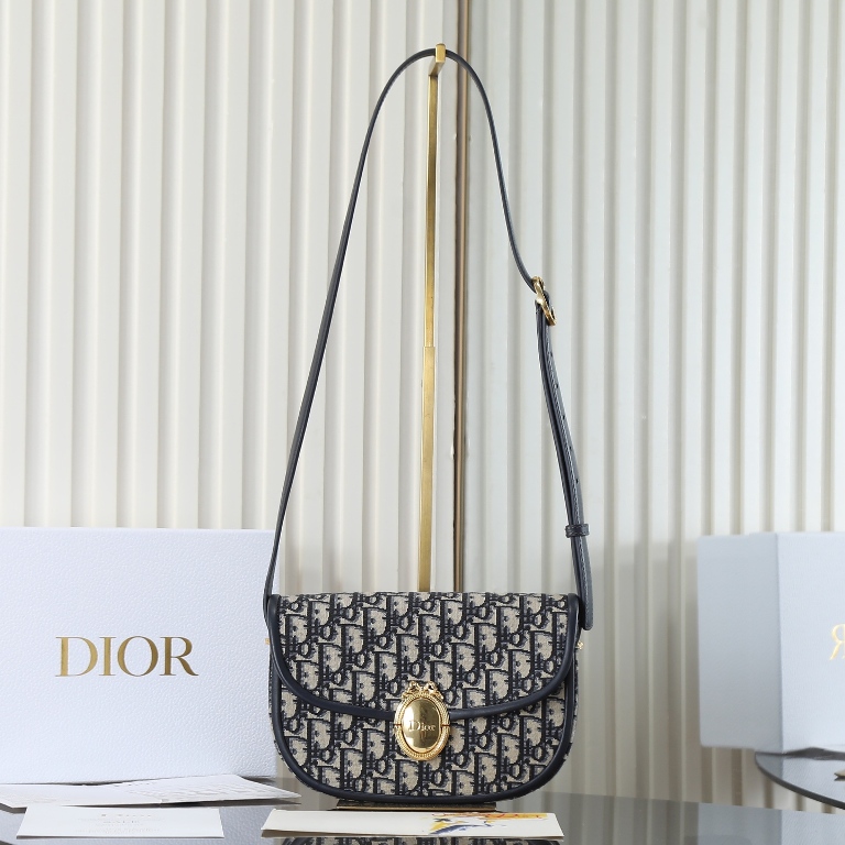 Dior Médaillon Flap Bag|23cm-001