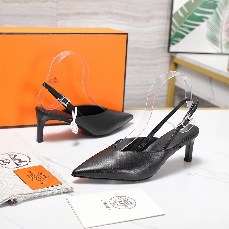 Hermes Heeled Sandals(w)-018