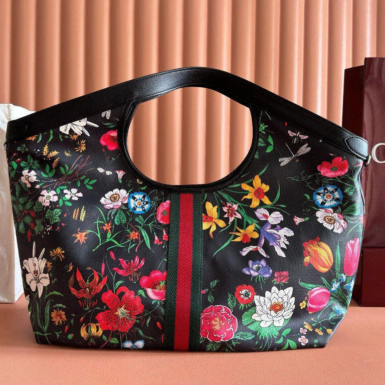 Gucci Giglio Flora Large Tote Bag-004