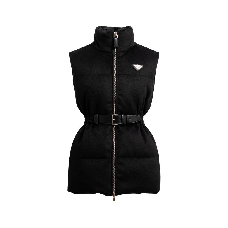Prada Loden Down Vest(w)-B2