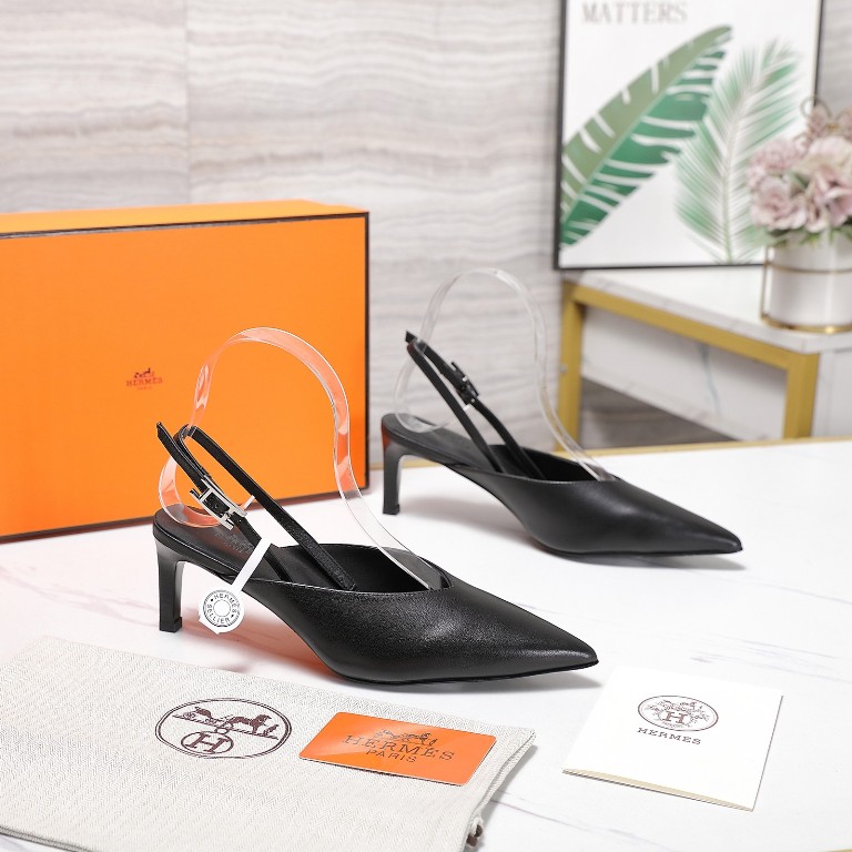 Hermes Heeled Sandals(w)-018