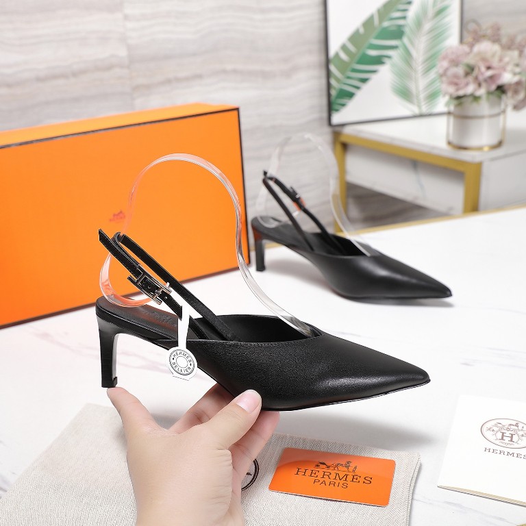 Hermes Heeled Sandals(w)-018