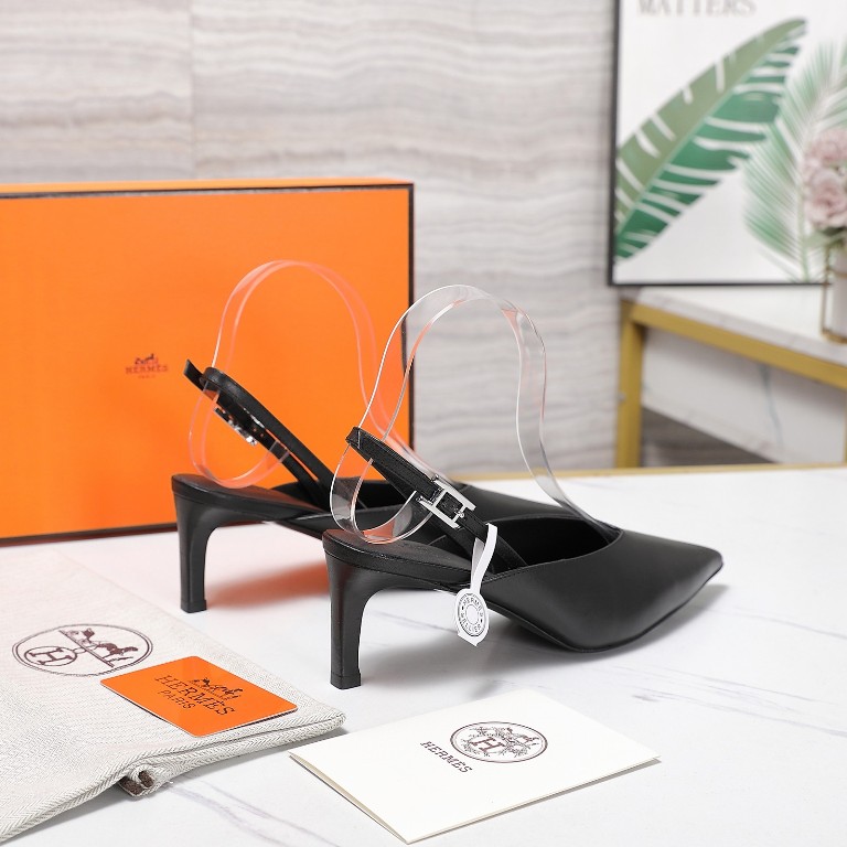 Hermes Heeled Sandals(w)-018