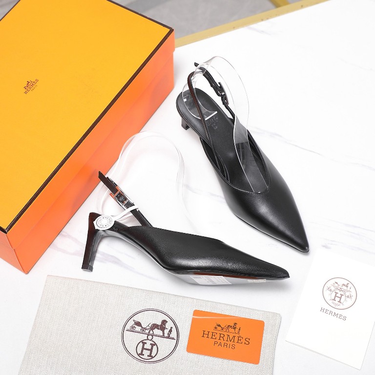 Hermes Heeled Sandals(w)-018