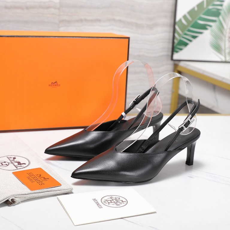 Hermes Heeled Sandals(w)-018
