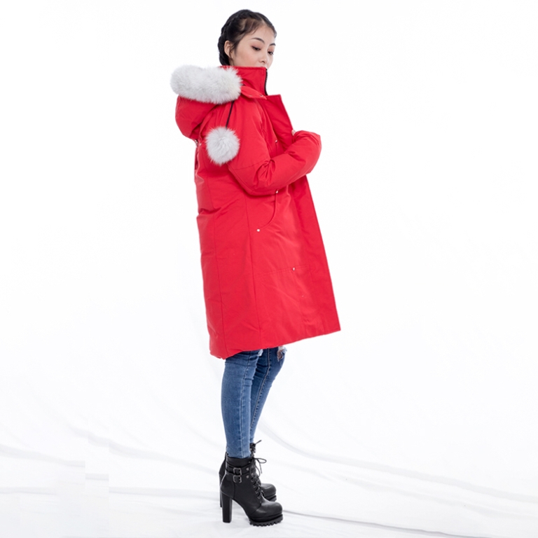 MK Stirling Shearling Trim Parka-C