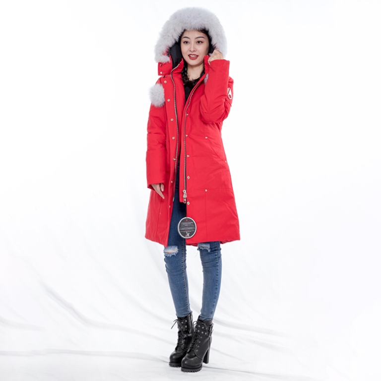 MK Stirling Shearling Trim Parka-C
